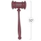 udge Gavel Costume Accessory - Justice Costume Accessories Props for Courtroom - 1 Piece